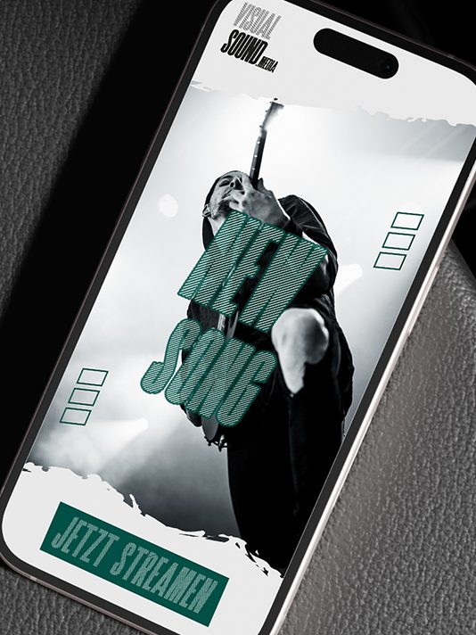 Social Media Beitrag für Bands, Musiker und veranstalter
